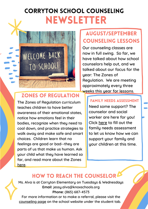 August/Sept Newsletter